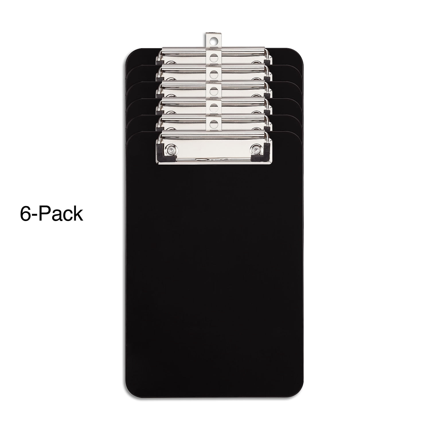 Staples Plastic Clipboards Letter Size Black 12/Carton ST23143/23143VS