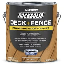 Rust-Oleum Rocksolid Natural Deck and Fence Exterior gal