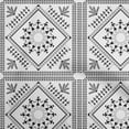 thumbnail image 1 of oneOone Polyester Spandex Dusty Gray Fabric Asian Floral Block Sewing Craft Projects Fabric Prints By Yard 56 Inch Wide, 1 of 4