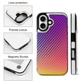 thumbnail image 3 of Compatible with iPhone 11 12 13 mini 14 15 16 Pro Max Plus Wallet Case with Card Holder, PU Leather Kickstand Card Slots Case ( Gradient Fade, iPhone 16 Pro), 3 of 7