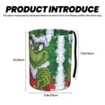 thumbnail image 2 of Bolsillos de almacenamiento para cubos de basura de coche de Grinch: organizador 100 % a prueba de fugas, cubo de basura impermeable, cubo de basura multiusos para coche, 2 of 7