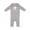 AC-Heather Grey, variant on Jesus Loves Me Lamb Baby Romper Coveralls