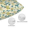 thumbnail image 3 of Kdxio Cotton Pillow Cases Pillowcases,Soft and Breathable Bedroom Pillow Cases-Lilies Flowers, 3 of 8