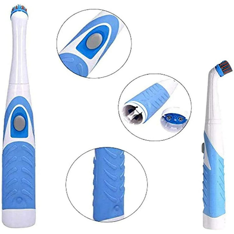 Reveal Power Scrubber Sonic Scrubber Electric Cleaning Brush with 4 Brush  Head for Tub 