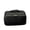 black, variant on Genuine Cowhide Leather Litchi Grain Cosmetic Case, Women's Top-handle Storage Bag, Travel Makeup Pouch