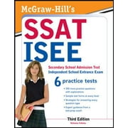 McGraw-Hill's SSAT/ISEE: Secondary School Admission Test, Independent School Entrance Exam, Used [Paperback]