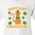 thumbnail image 4 of Inktastic St. Patrick's Day Happy Saint Purrtrick's Day Youth T-Shirt, 4 of 5