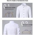 thumbnail image 6 of ToneTec Executive Dress Shirts, Mens Button Down Shirts with Long Sleeves, 6 of 8