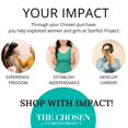 thumbnail image 3 of Pulsera The Chosen Against the Current Gold para mujer y hombre, 3 of 7