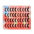 thumbnail image 3 of Pestañas postizas Nikou 40 piezas negras densas suaves 3D, 3 of 12