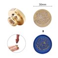 thumbnail image 4 of Cabeza De Sello DIY Art Seal Head Craft Supplies redondo para embalaje Scrapbooking MH23 Sywqhk Libre de BPA, 4 of 4