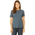 thumbnail image 1 of The Bella + Canvas Ladies Relaxed Jersey Short Sleeve T-Shirt - HEATHER SLATE - XL, 1 of 2