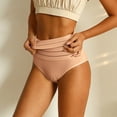 thumbnail image 2 of Sngxgn Womens Cotton Underwear High Waist Full Coverage Briefs Soft Breathable Panties Stretch Underpants(Khaki,XL), 2 of 4