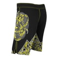 thumbnail image 2 of Raven Fightwear Men's Nordic 2.0 MMA Shorts BJJ Yellow, 2 of 3