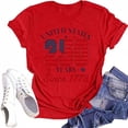 thumbnail image 3 of Trendfront Womens 4th Of July T Shirts Crew Neck Short Sleeve Top Patriotic Independence Day Flag Lettering Holiday Tee Casual Summer Outfits, 3 of 3