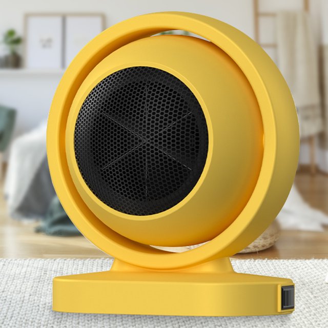 Calentador de aire caliente de escritorio de 380 W Estufa de calefacción portátil Tip-Over Apagado automático Uso en interiores