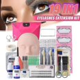 thumbnail image 1 of 19 unids/set Kit de práctica de extensión de pestañas cabeza de maniquí injerto herramientas de pestañas bolsa de almacenamiento Setbebetter kaili Sencillez, 1 of 5