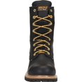 thumbnail image 2 of CAROLINA Men's 8" Elm Steel Toe Waterproof Logger Work Boot Black - CA9823, 2 of 6
