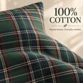 thumbnail image 3 of Christmas Tartan Plaid Throw Pillow, Holiday Decor Cushion for Sofa, Couch, Bed, Living Room, Bedroom, Porch, Office and Festive Fall Winter Home Decoration​, Green, 3 of 7