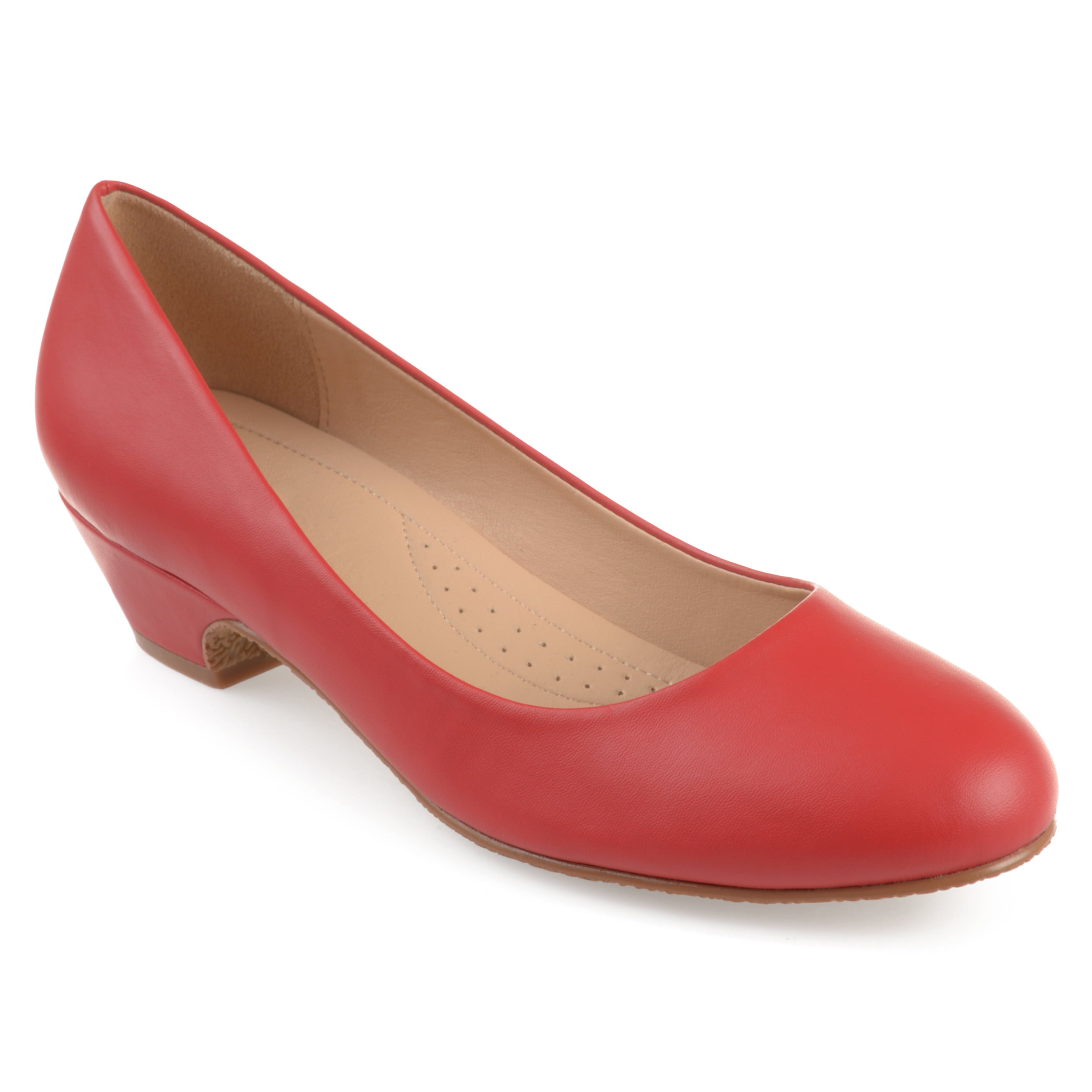 red ladies dress shoes