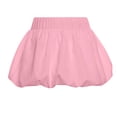thumbnail image 3 of Ediodpoh Skirts for Women Solid High Waist Mini Skirt Summer Casual Sleeveless Romper Style Mini Skirts Pink S, 3 of 8