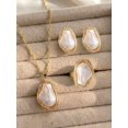 thumbnail image 1 of Juego de Joyas de 4 Piezas con Perla Barroca, Collar, Anillo y Pendientes, 1 of 3