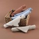 thumbnail image 3 of 5PCS Baby Facecloth Cotton Drool Bibs Square Burp Cloth for Infant Kindergarten Sweat Wipe Cloth High Absorbent Kerchief, 3 of 4