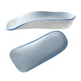 thumbnail image 3 of 2 Pieces Women Men Height Increase Insoles Arch Support Cushion Shock Absorption 2.5cm, 3 of 8