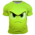 thumbnail image 2 of Plus Size T Shirts for Men Pack Comfortable Breathable Crewneck Holiday Tees Short Sleeve Performance Tee for Gym Tennis, 2 of 4