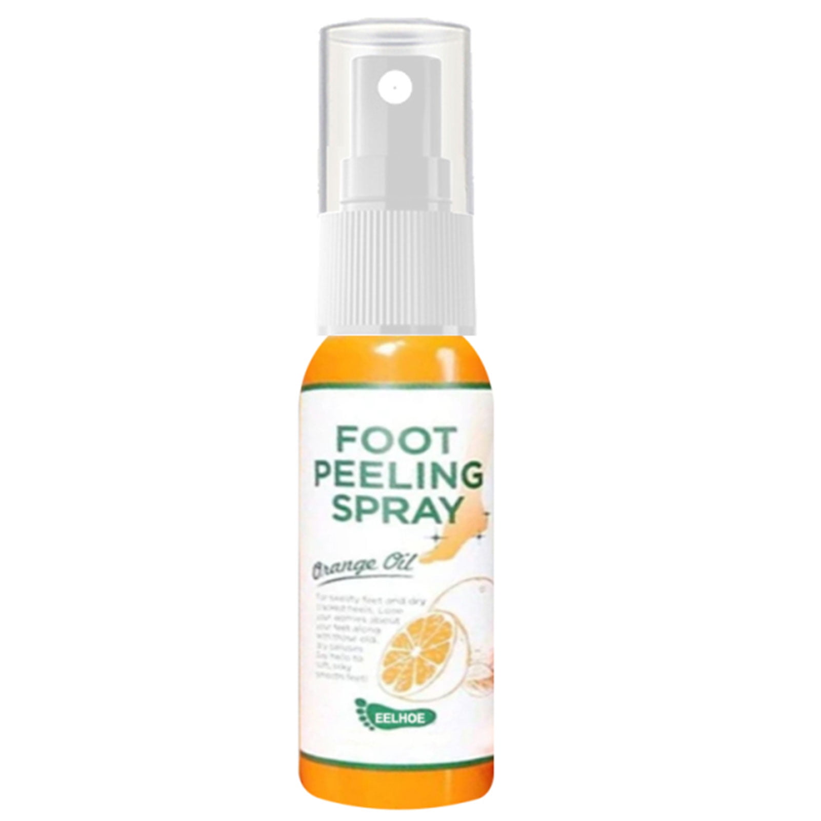 Foot Peeling Spray Cleansing Antimicrobial Natural Orange Podiatry