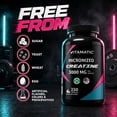 thumbnail image 5 of Vitamatic Micronized Creatine Monohydrate 3000 mg Per Serving – 250 Capsules – High Purity Creatine for Daily Performance Support – Non-GMO, Gluten-Free, Made in USA, 5 of 10