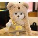 thumbnail image 1 of Oso de peluche Kawaii de 30cm para niños, ropa de muñeca, oso suave, blanco y marrón, cómodo, lindo, regalo, 1 of 4