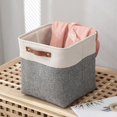 thumbnail image 1 of Feltree Large Capacity Fabric Organiser Storage Box Bedroom Clothes Books Toys Storage Basket, 1 of 8