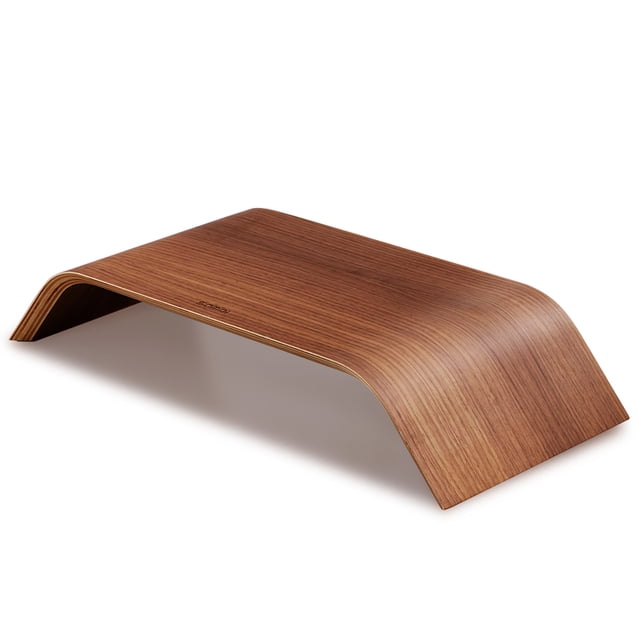 SAMDI Support Tout-en-un pour Ordinateur Portable Support de Moniteur de Machine en Bois Forte Capacité Portante Stable Remplacement de Support en Bois pour iMac