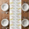 thumbnail image 6 of Eucalyptus Leaves Table Runner - 36 Inch Long, Kitchen Dining Table Runner Dresser Scarves, Spring Country Botanical Flowers Floral Farmhouse Decor for Coffee Tables Wedding Party Banquet, 6 of 8