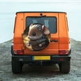 thumbnail image 6 of Naloa Cute Big-Eared Mouse PVC Leather Spare Tire Wheel Cover for Car Truck SUV Camper Trailer Universal Fit many size17 inch, 6 of 6