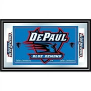 Depaul University Logo And Mascot Framed