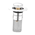 thumbnail image 4 of 2x Tapón Para Fregadero De Baño, Cesta Accesoria, Recogedor De Pelo Para Cocina, Interior, Hotel, 4 of 8