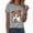 Light Gray, variant on TOWED22 Fall Shirts for Women Cute Ghost with Coffee Pumpkin Graphic Casual Halloween Tee Autumn Thanksgiving Tops(Hot Pink,XL)