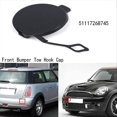 thumbnail image 1 of Front Bumper Tow Hook Cap Towing Eye Cover For BMW MINI R55-R57, 1 of 5