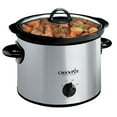 thumbnail image 1 of Crock-Pot 3-Quart Manual de Coccion Lenta Acero Inoxidable Negro SCR300-SS, 1 of 2