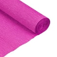 thumbnail image 1 of Unique Bargains Crepe Paper Rolls 7.5ft Long 20 Inch Wide, Fuchsia 2 Pack, 1 of 5