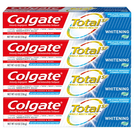 Colgate Total Whitening Gel Toothpaste, 4.8oz