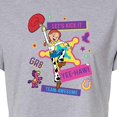 thumbnail image 3 of Toy Story 4 - Jessie - Juniors Cropped Cotton Blend T-Shirt, 3 of 5