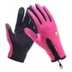thumbnail image 1 of Guantes Impermeables Pantalla Táctil Ligera Para Moto Esquí Color Rosa Talla M, 1 of 5