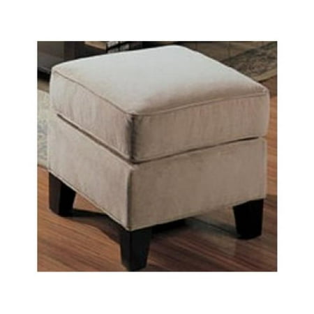 Coaster 500234 Park Place Upholstered Ottoman With Exposed Wood Feet Coaster 500234 Park Place Upholstered Ottoman With Exposed Wood Feet Cream