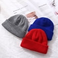 thumbnail image 4 of CoCopeaunts Retro Brimless Baggy Melon Cap Women Men Autumn Winter Knitted Hats Boy Skullcap Male Beanie Hats, 4 of 6