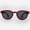 Burgundy, variant on Bifocal Sunglasses for Men and Women - Reader Sunglasses with Bifocals - Round Reading Sun Glasses with Built In Readers - Lucca by VITENZI in Black 2.25