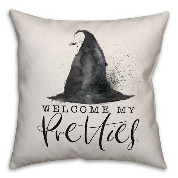 Creative Products Welcome My Pretties 18x18 Indoor / Outdoor Pillow