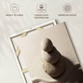 thumbnail image 6 of Elephant Stock White Zen Wall Art - Vertical Canvas Wall Art - Living Room Wall Decor - Wellness Canvas - Beige And Brown Decor - 8" x 12", 6 of 8